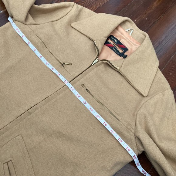 Vintage Sears wool 3/4 coat mod 1960s 1970s - Picture 6 of 8